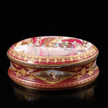 ASKAR, porslin, bla Wien, empirestil, 1900-talets första hälft.