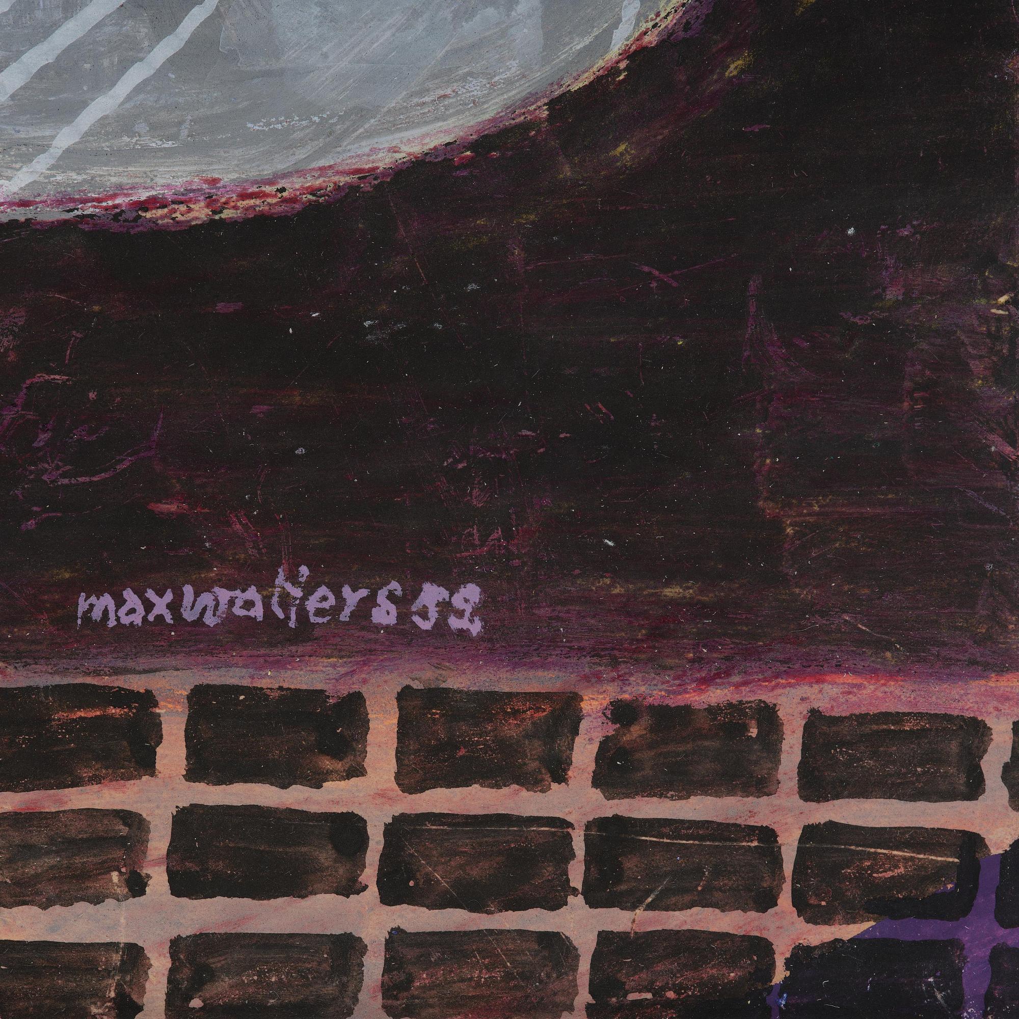 Max Walter Svanberg, Imaginative composition with woman and bird.