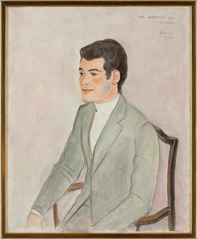 EINAR JOLIN, olja på duk, sign och dat 1970.