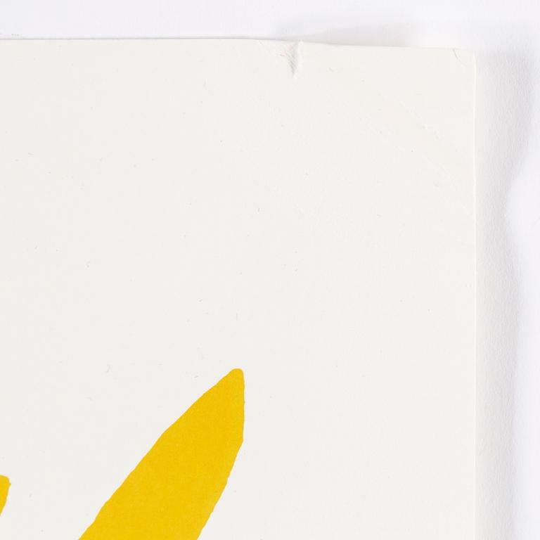 CARL JOHAN DE GEER, silkscreen in color, signed and numbered 29/99.