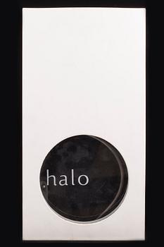 HALSSMYCKE, glas och silver, Halo, Monika Backström, Kosta Boda.