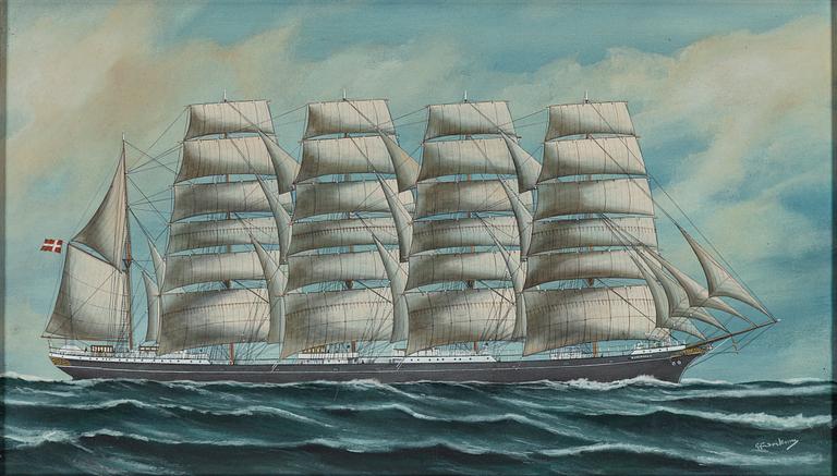 GUSTAF FREDRIKSSON, watercolour, signed.