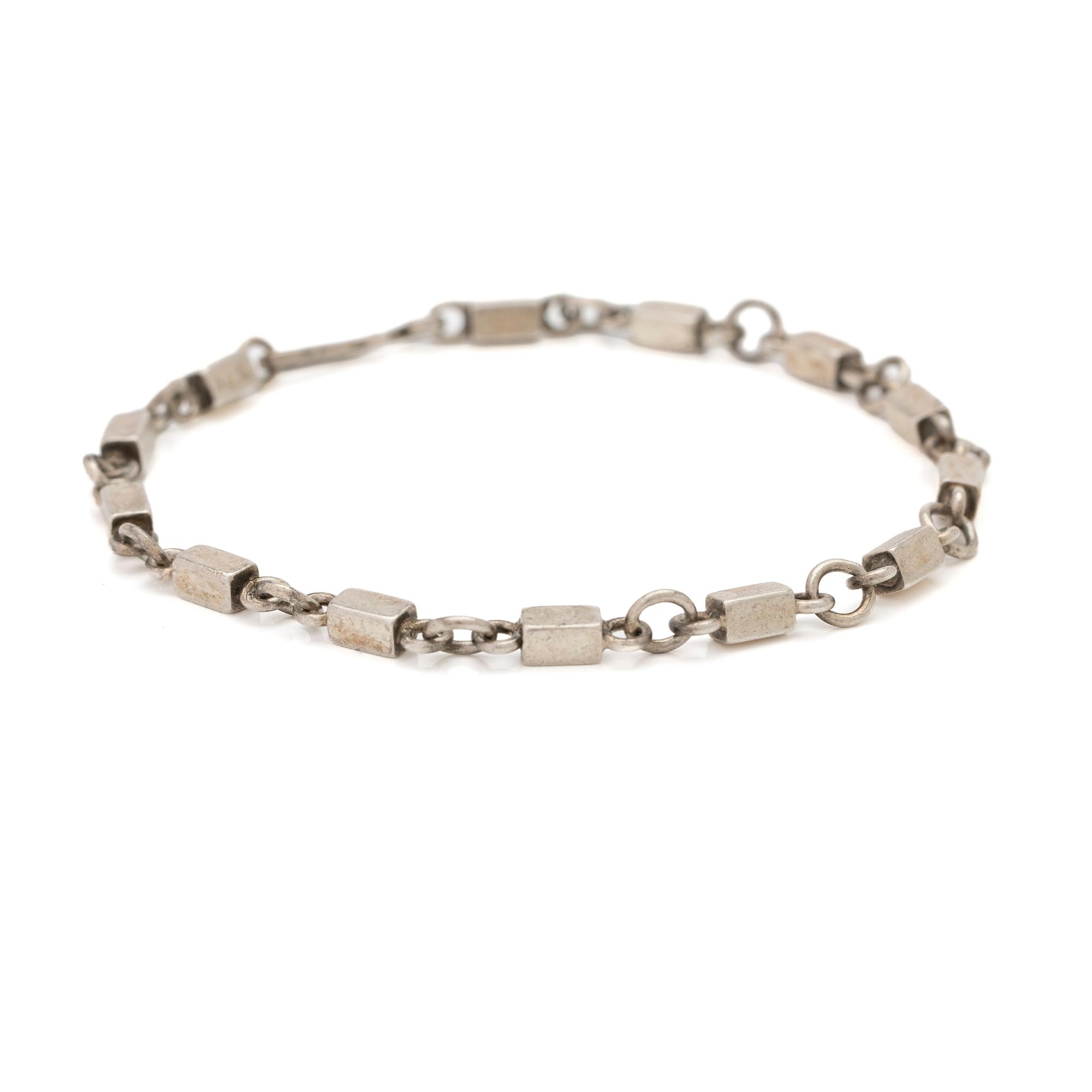 Wiwen Nilsson, Bracelet, sterling silver, Lund, 1945.
