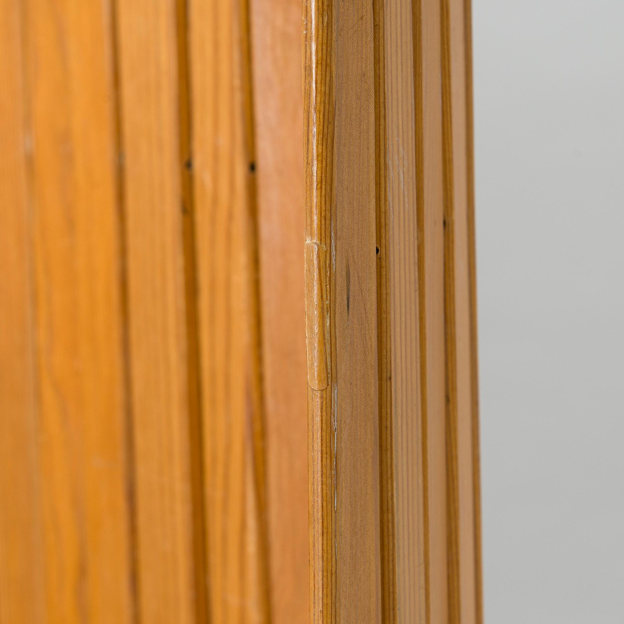 Alvar Aalto, a late 20th century '100' folding screen for O.Y. Huonekalu- ja Rakennustyötehdas A.B.