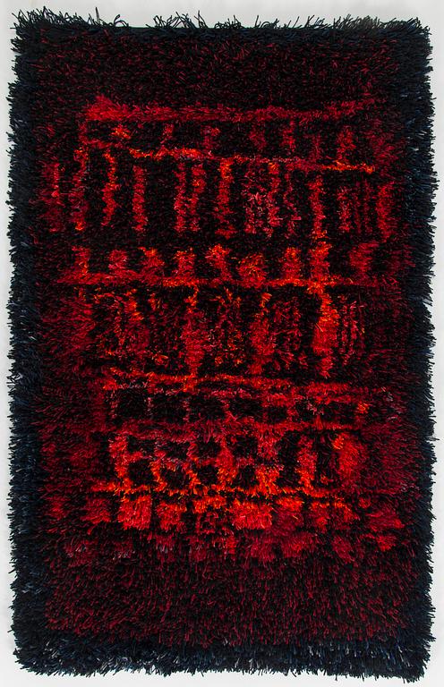 Leena-Kaisa Halme, , ryijy, malli Neovius. Noin 120 x 75 cm.