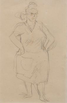 Tora Vega Holmström, drawing not signed.
