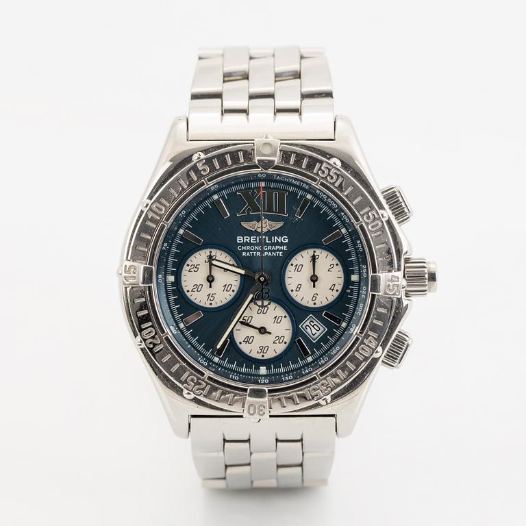 Breitling, Chronoracer Rattrapante, chronograph, wristwatch, 39 mm.