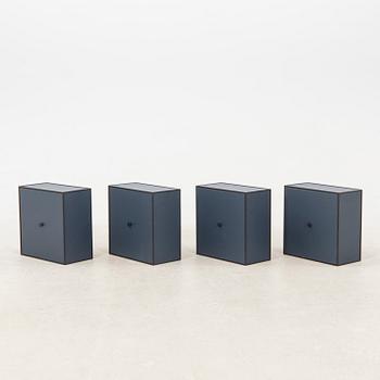 Mogens Lassen wall cabinet, 4-piece "Frame" for Audo Denmark, 2020s.