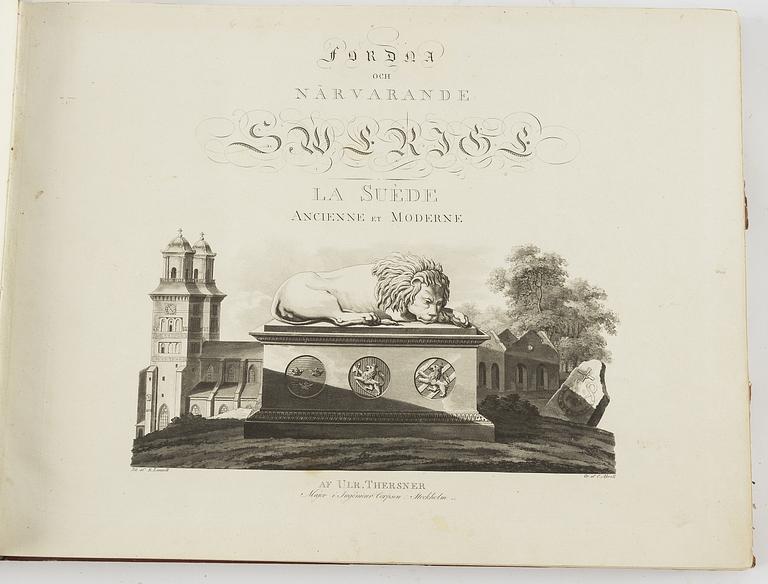 "The Grand Topography of Swedish Romanticism” (1816-67), provenance: Säfstaholm (6 vol.).