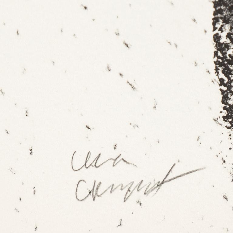 LENA CRONQVIST, litografi, signerad och numrerad 2/10.