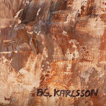 BENGT GÖRAN KARLSSON, oil on canvas, signed.
