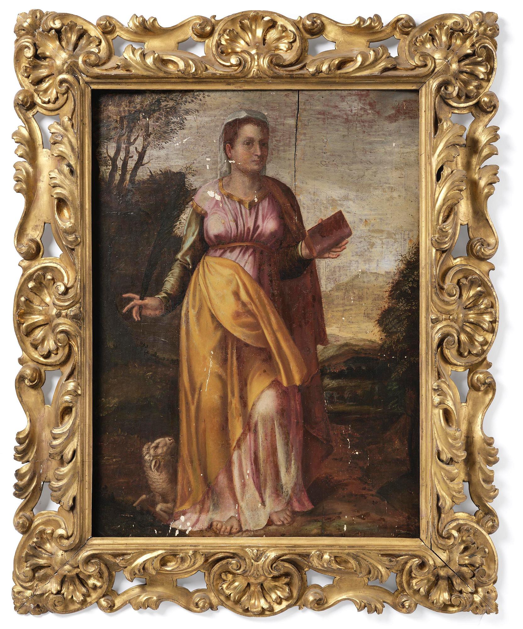Innocenzo Tacconi, circle of, Saint Catherine of Alexandria.
