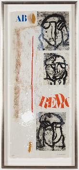 JAMES COIGNARD, carborundumetsning, signerad och numrerad 48/60.