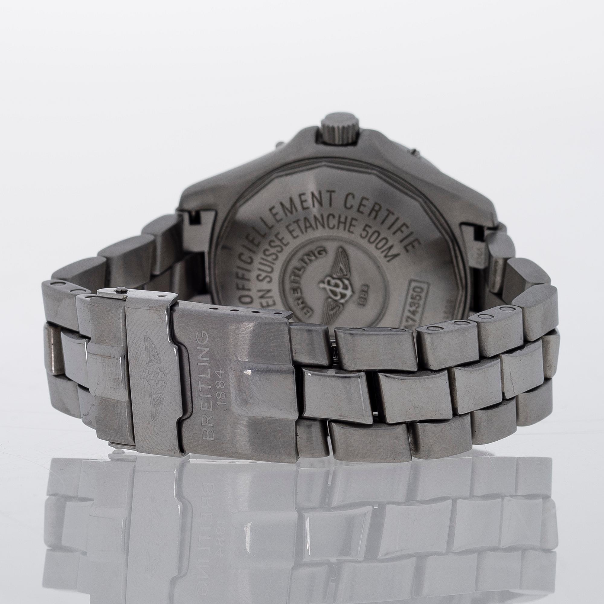 BREITLING, Colt (500M/1650FT), Chronometre, wristwatch, 38 mm,