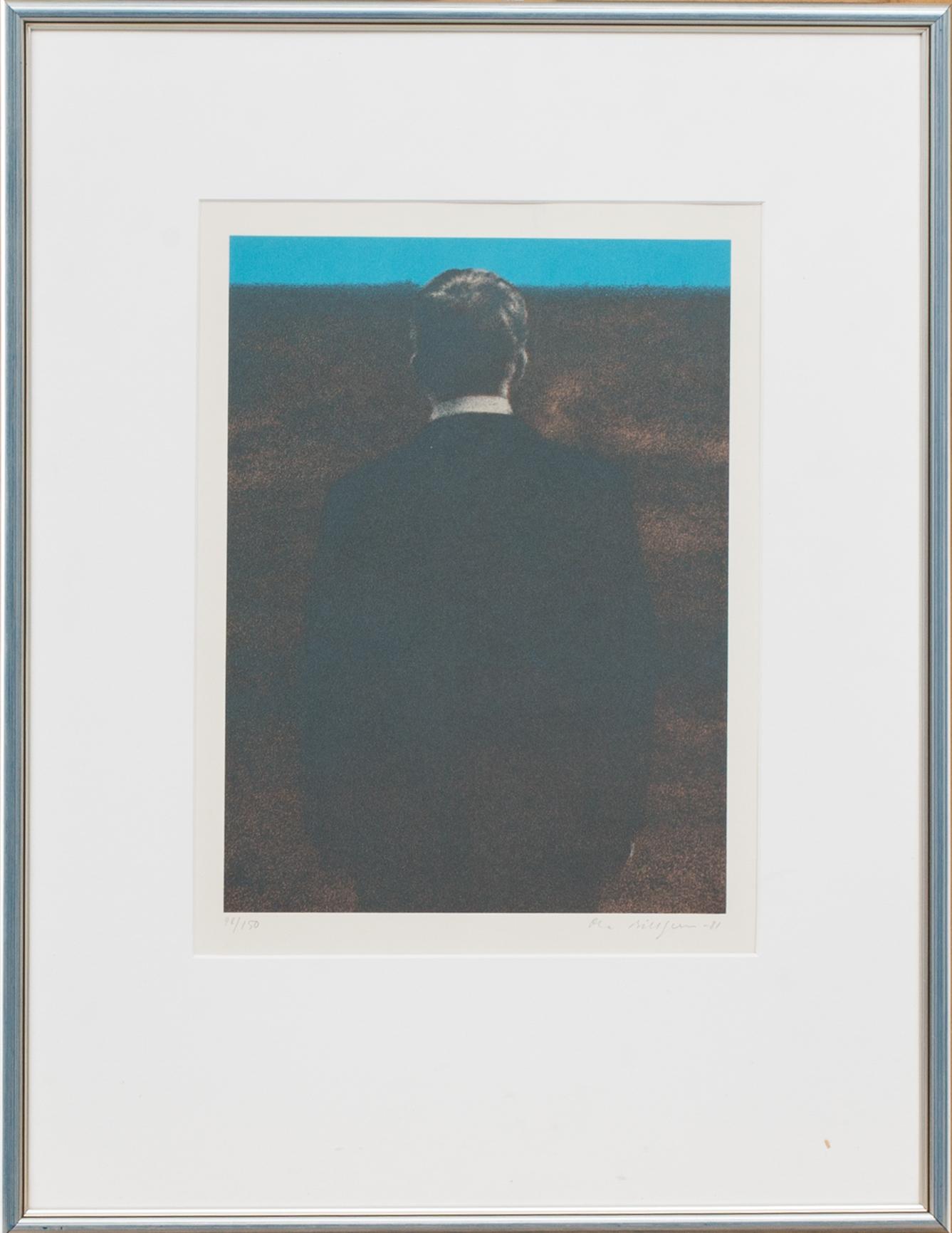 OLA BILLGREN, färglitografi, signerad, numrerad 98/150 och daterad- 81.