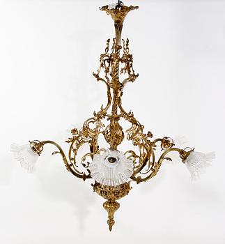 TAKKRONA, oscariansk, 1800-talets senare hälft.
