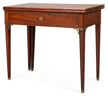 820. A late Gustavian card table.