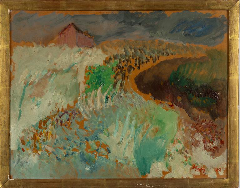 Felix Hatz, "Strandlanskap".