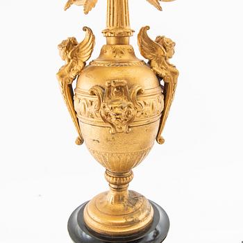 Candelabra, a pair, Neo-Renaissance, 20th century.