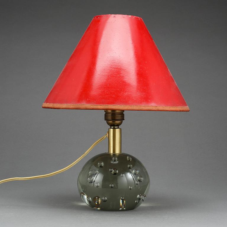 BORDSLAMPA, glas, Josef Frank, Svenskt Tenn, Modell 1819. Formgiven 1934.
