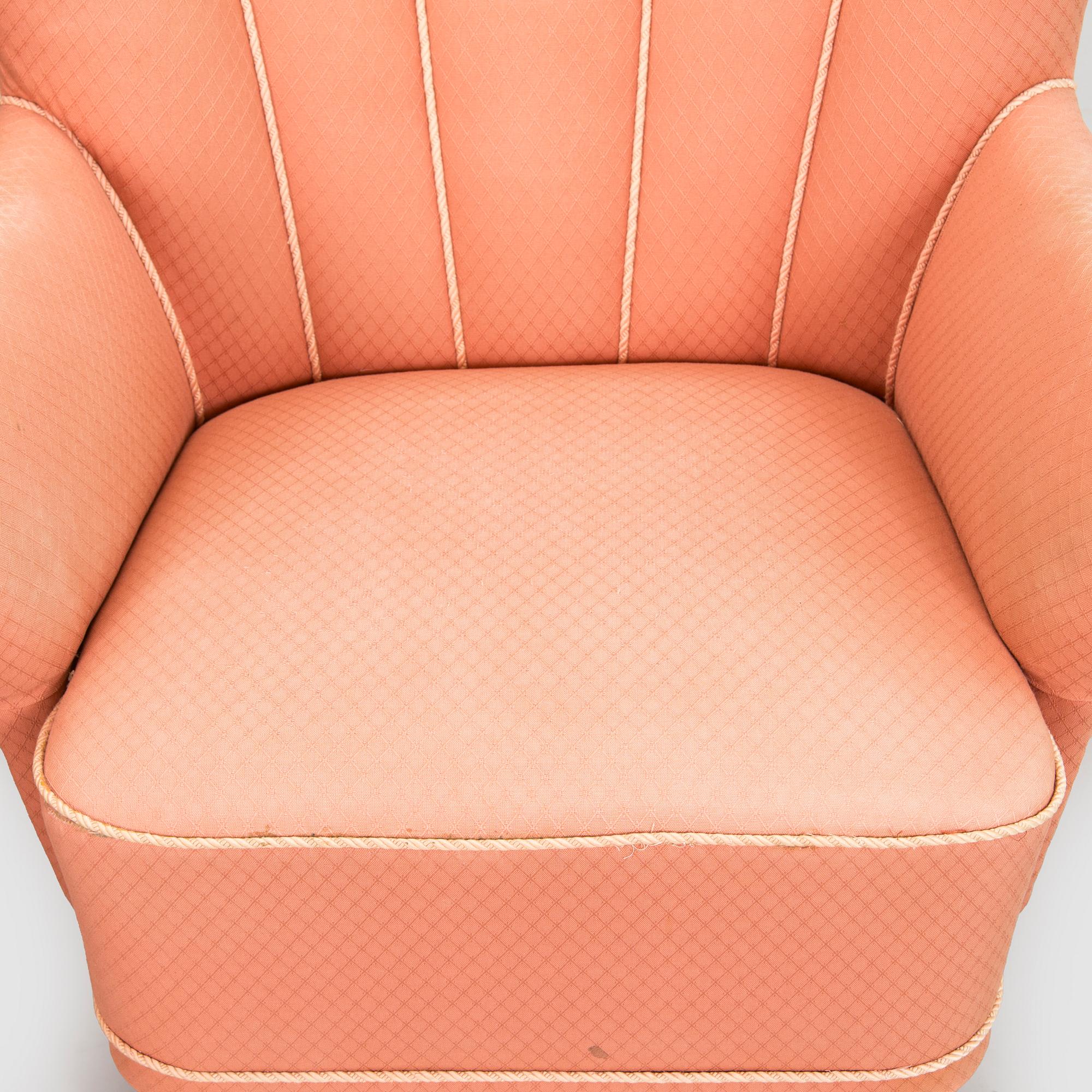 A mid-20th century armchairs.