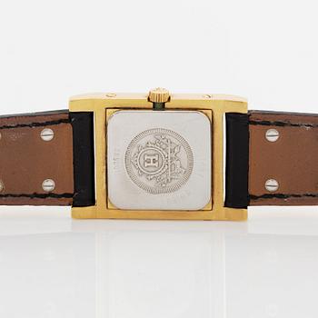Hermès, Medor, wristwatch, 23 x 32 mm.