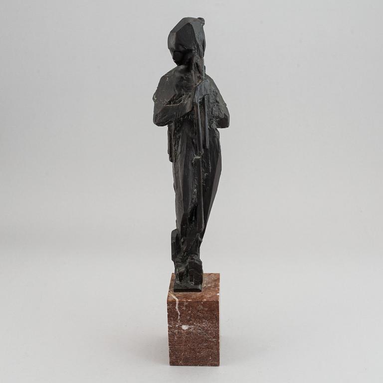 Jan Hána, after. Sculpture. Signed. Bronze. Height 52 cm (including base).