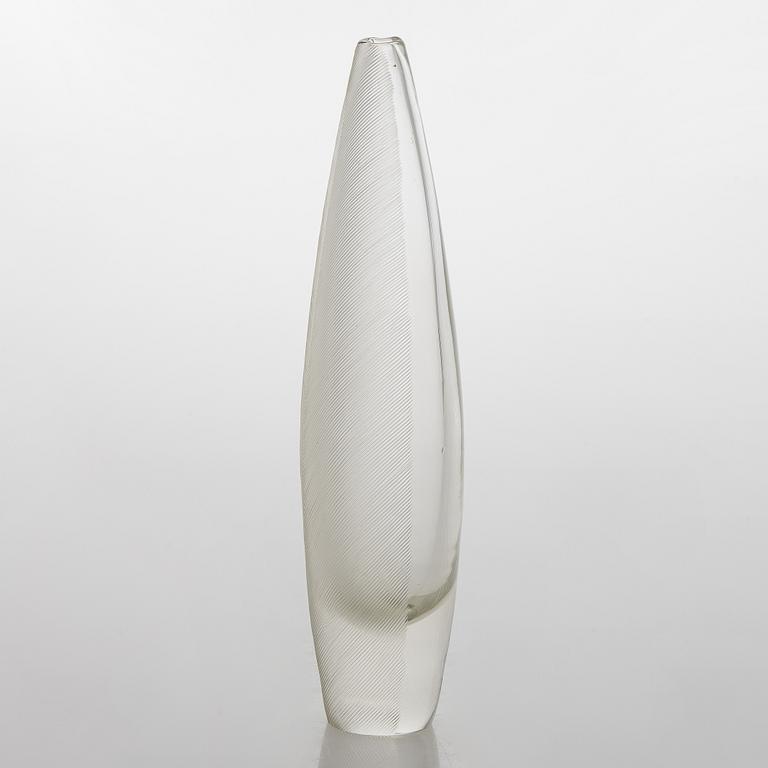 Tapio Wirkkala, A 'Sulka' Glass Vase, signed Tapio Wirkkala iittala -58.