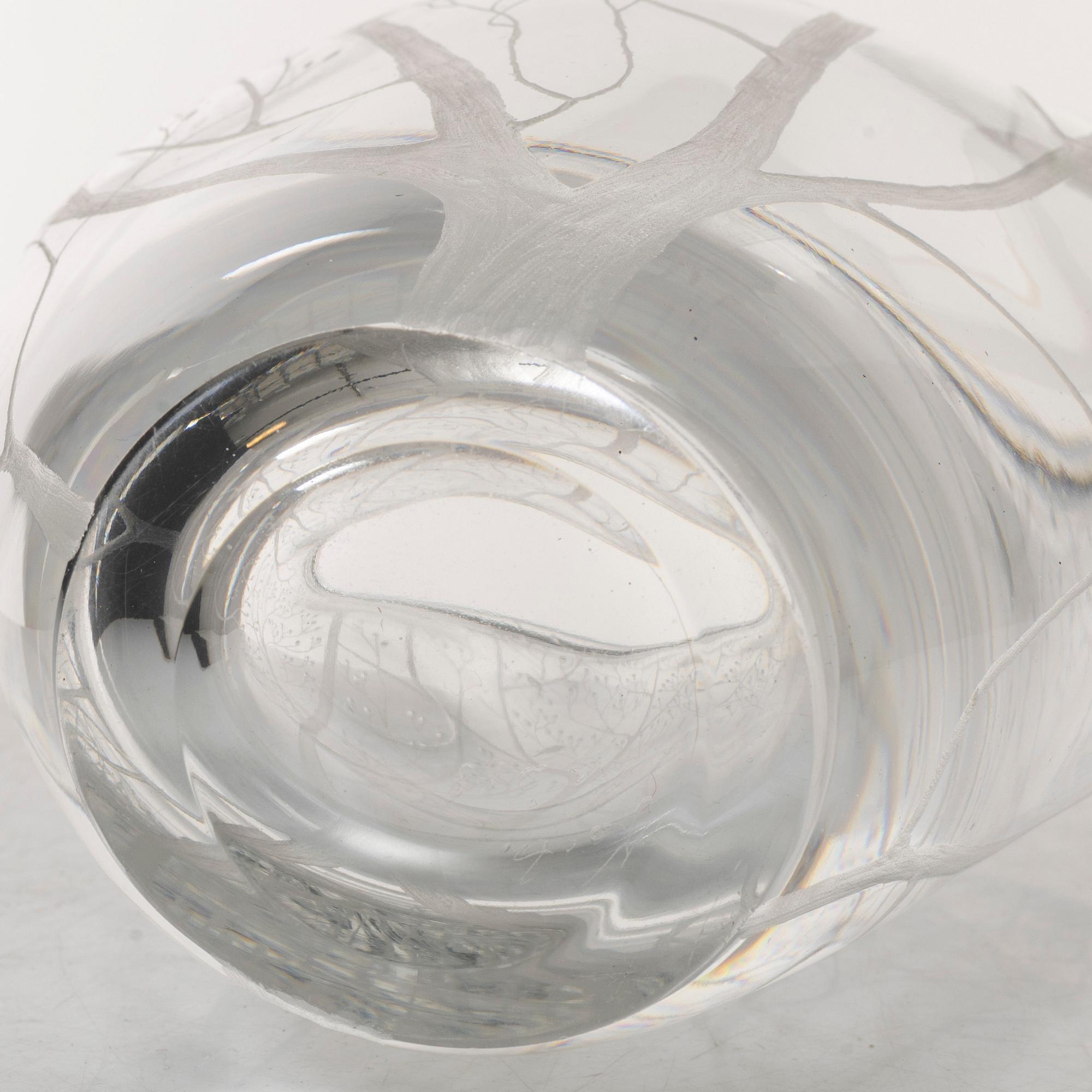 Vicke Lindstrand, vase, 1950s/60s.