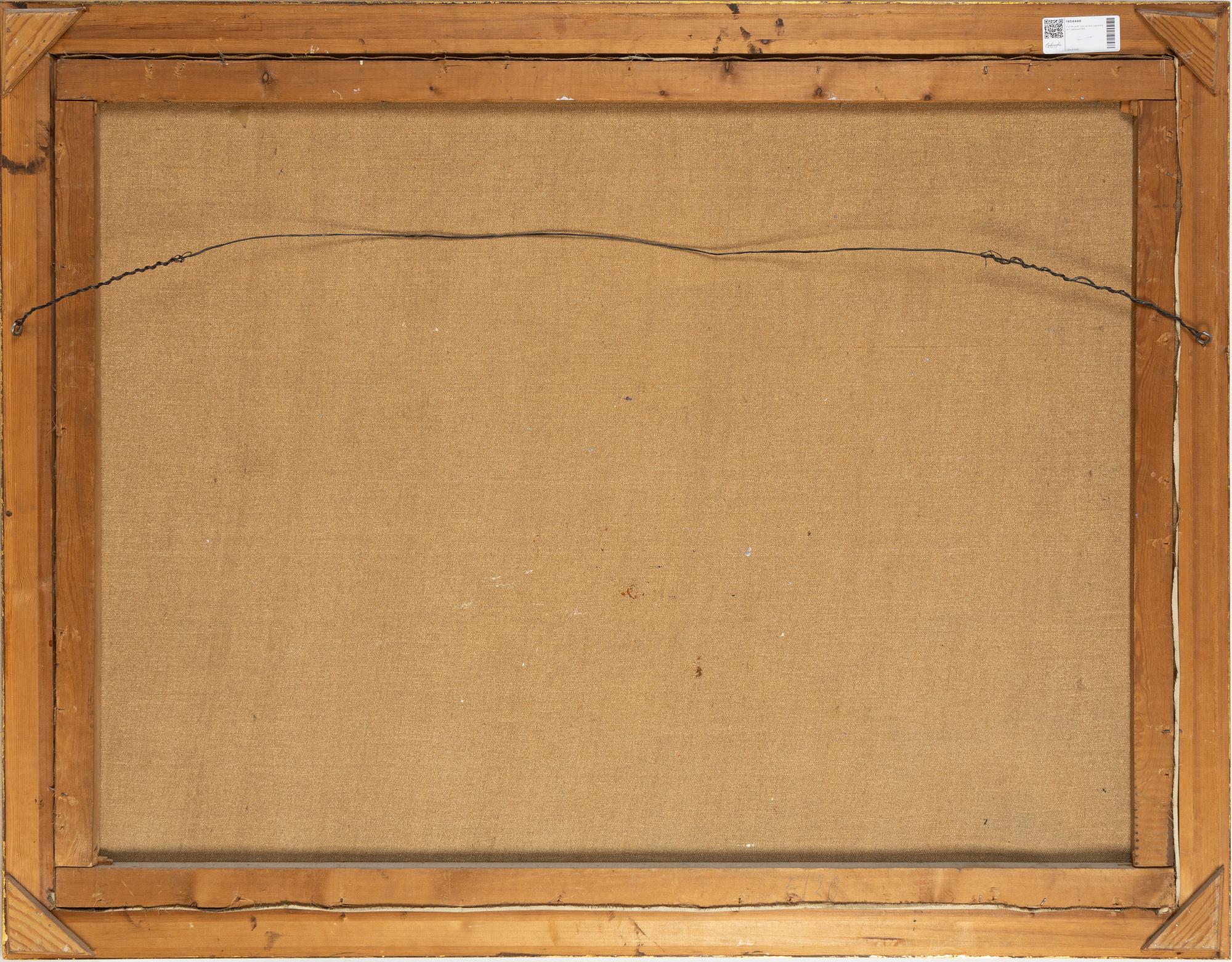 Carl Brandt, olja på duk signerad och daterad 1918.