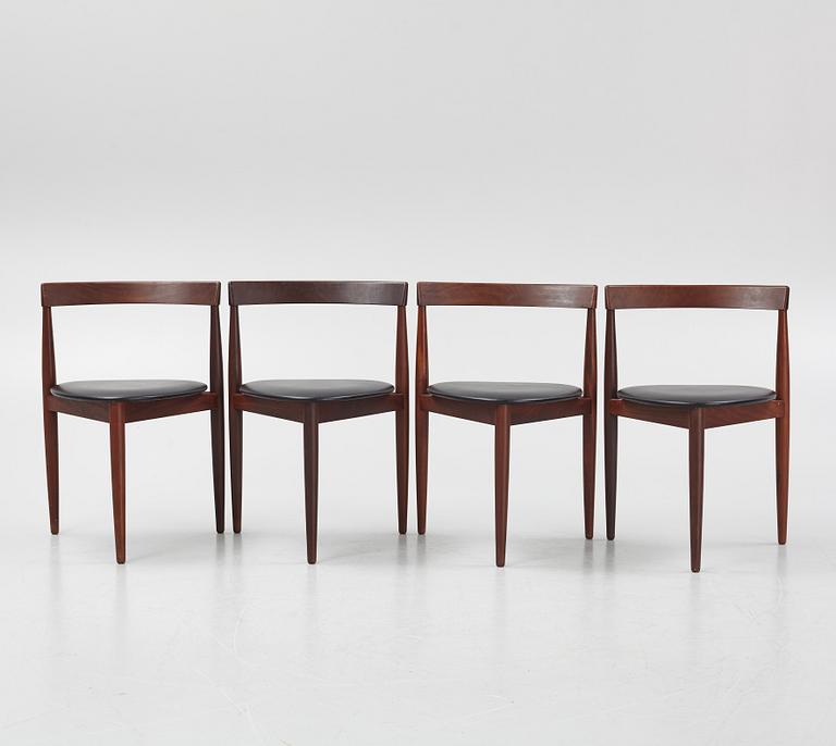 Hans Olsen, a five-piece teak fining suite from Frem Røjle, Denmark, 1950's/60's.