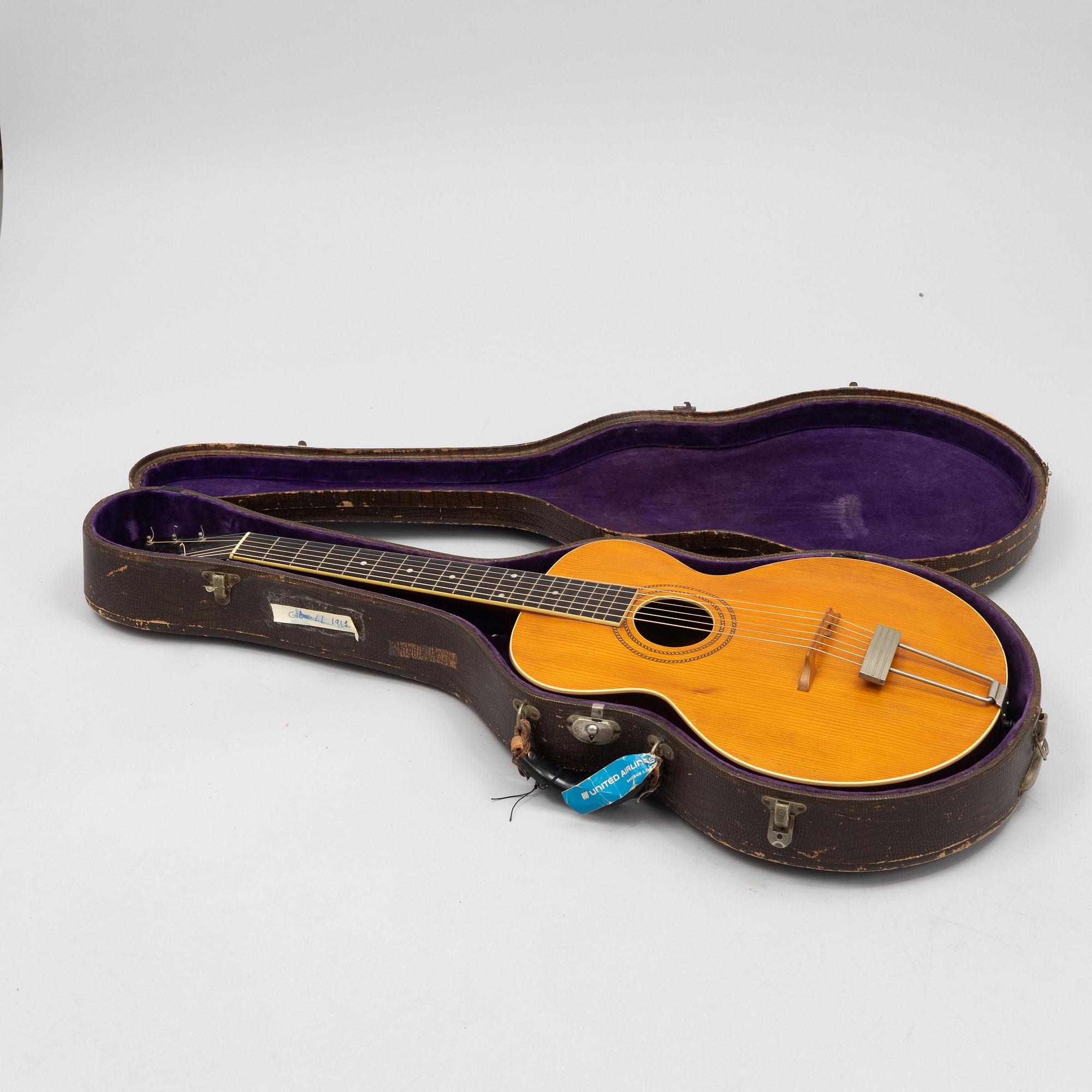 Gibson, "L-1", acoustic guitar, 1912, USA.