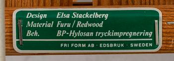 ELSA STACKELBERG, ett par fåtöljer för Fri Form.
