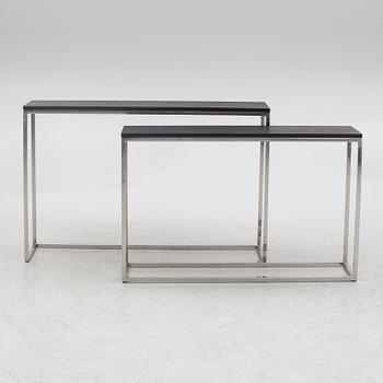 A est of two side tables, Rivièra Maison, contemporary.