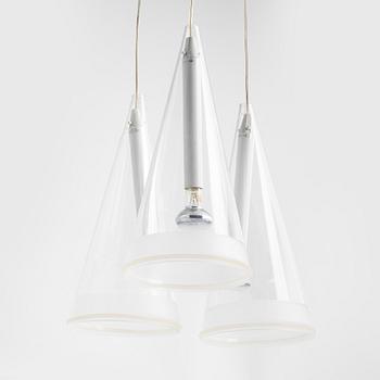 Achille Castiglioni, a 'Fucsia 3' ceiling lamp for Flos.