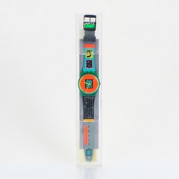 Swatch, Shibuya, wristwatch, 34 mm.