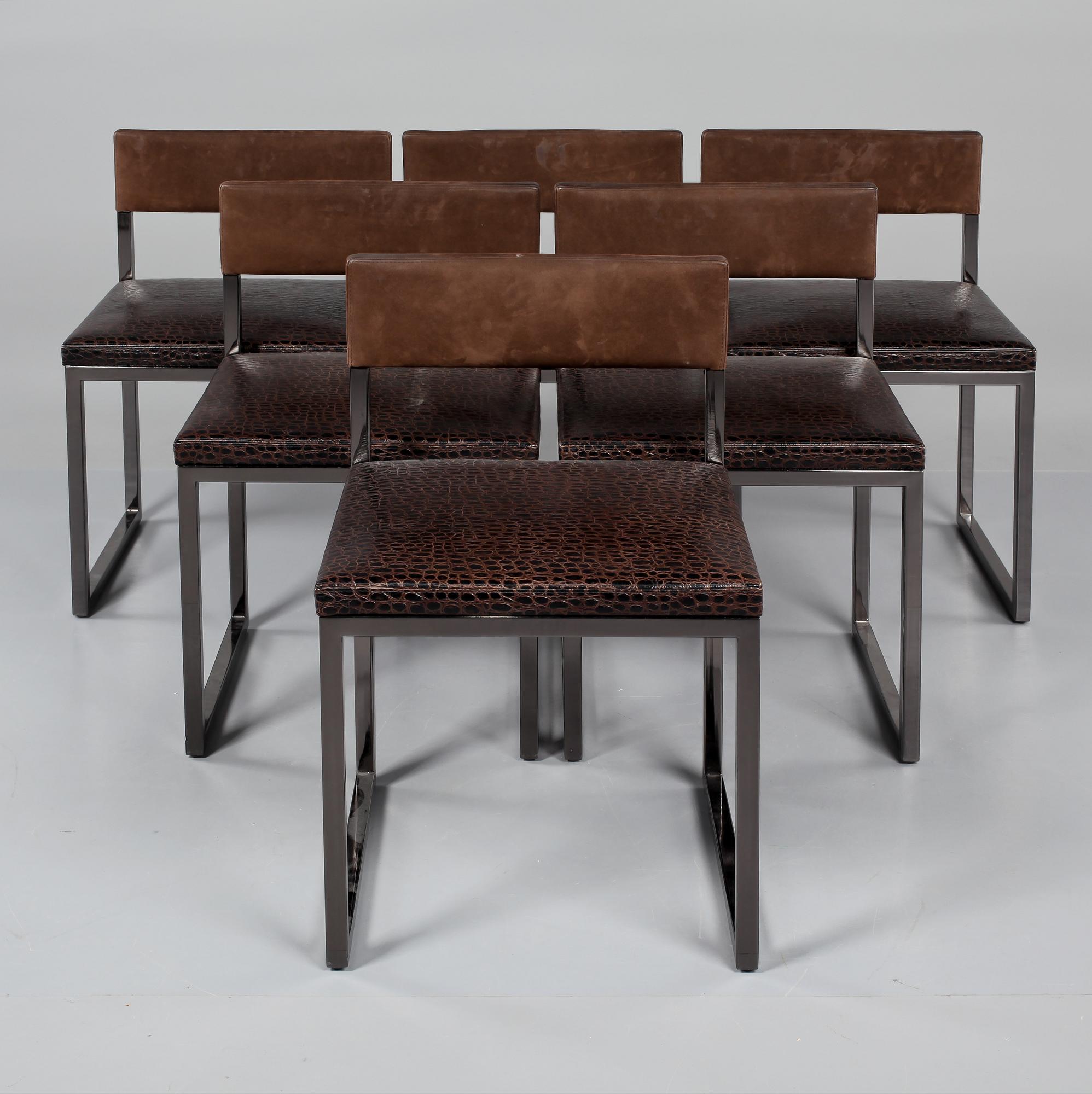 STOLAR, 6 st, Bag Light, Rodolfo Dordoni för Minotti, Italien, 2000-tal.