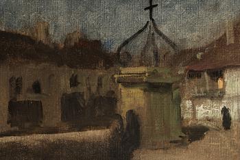 Frits Thaulow, Torget i Bretenoux.