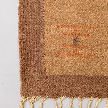 Hårgarnsmatta, troligen, Kotiteollisuus Oy Orkamo 1920-tal. Ca 340x245 cm.