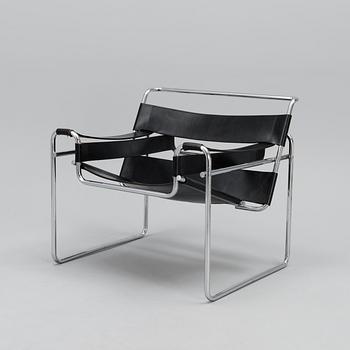 MARCEL BREUER,  fåtölj, "Wassily" 1970-tal.