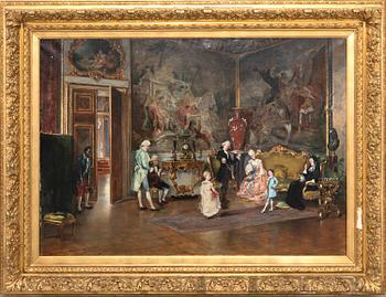 Alf Wallander, "Dance lesson".