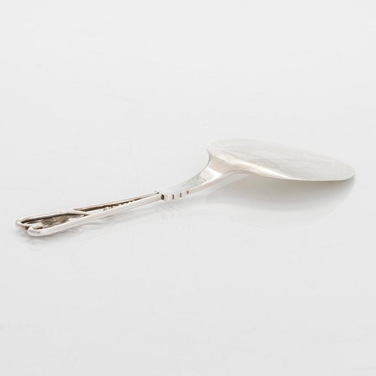 Georg Jensen, serveringsspade, silver, 1904-1908. Modell G.I. 71.