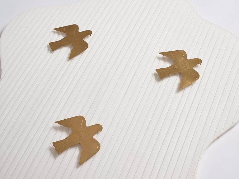Hans Bergström, plafond, ateljé Lyktan, Åhus, 1940-50-tal.