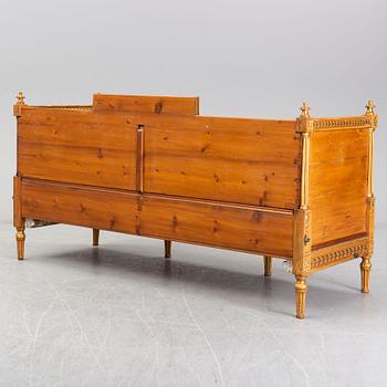A late 18th century gustavian sofa.