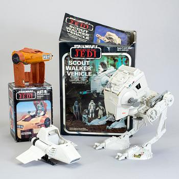 PARTI STAR WARS FÖREMÅL, 1970/80-tal.