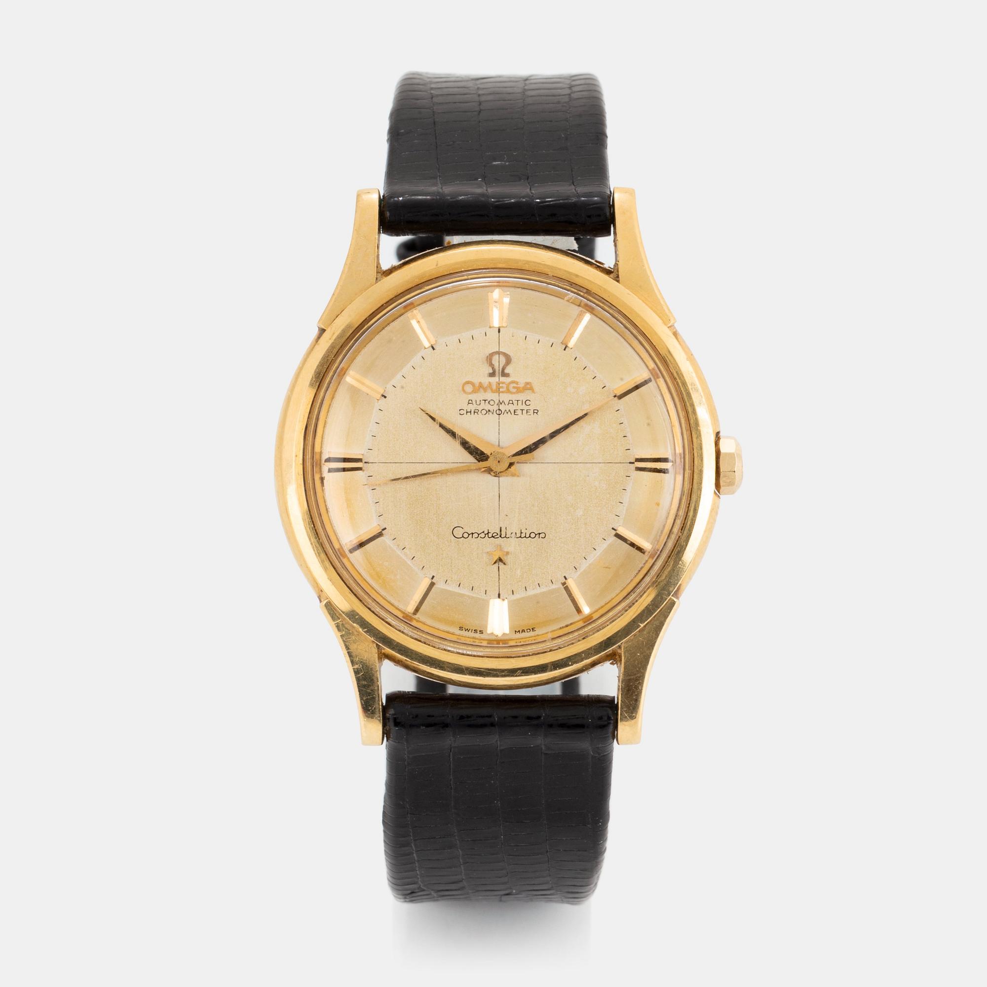Omega, Constellation De Luxe, "Pie-Pan".