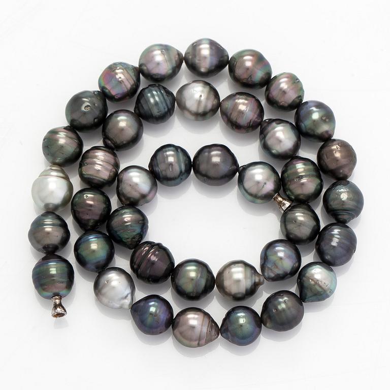 Ole Lynggaard, collier, barockpärlor, utan lås, Danmark.