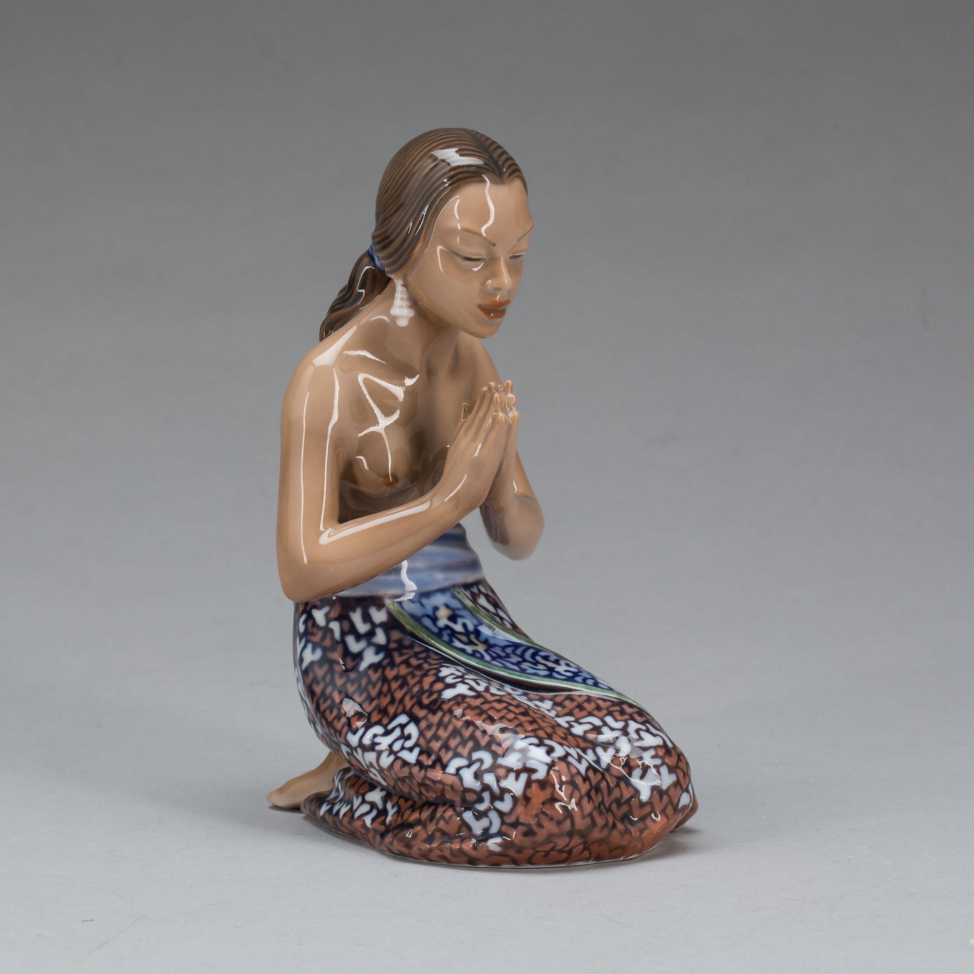 FIGURIN, porslin, Dahl Jensen.