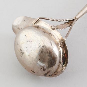 SOPPSLEV, silver, otydliga stämplar, 1800-tal.