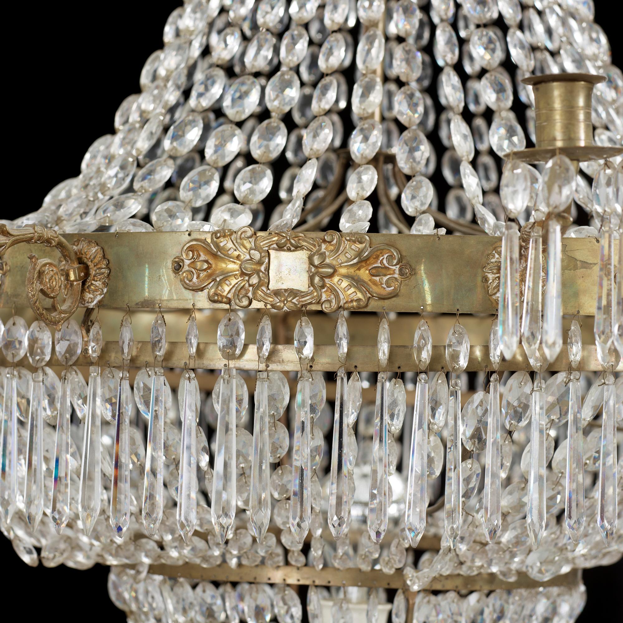 LJUSKRONA, empire, 1800-talets första hälft.